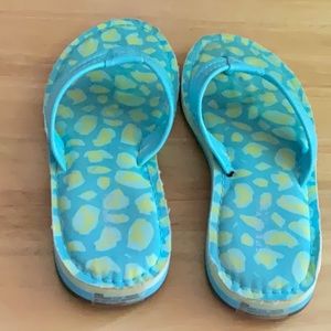 Sperry Top-sider sandals.